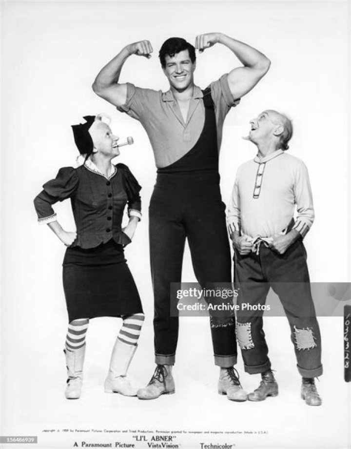 Peter Palmer in a publicity portrait for the film "Li'l Abner," circa 1959 | Photo: Paramount/Getty Images